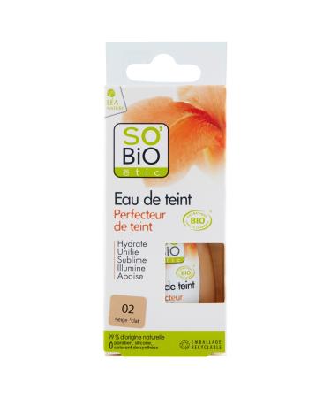 SO'BiO étic 5-in-1 Complexion Perfector Eau de Tint 02 Beige Radiance 30 ml