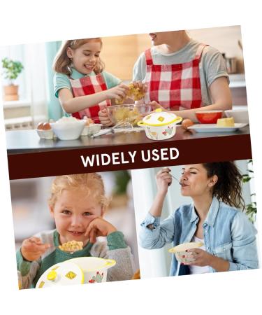 Alipis 1pc Ceramic Steamed Egg Bowl Food Serving Bowl Noodle Ceramic Baking Bowl Kitchen Bowl Child Dessert 13.8x10.3cm Assorted Color-1 - Buy Online on GoSupps.com