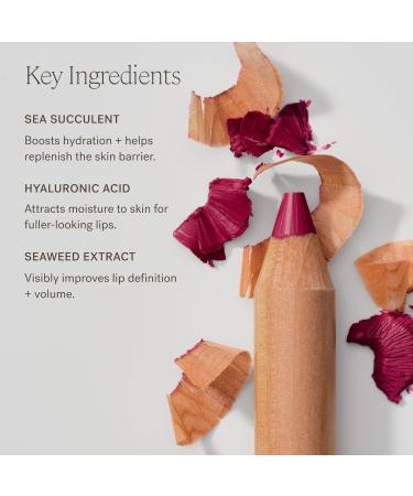 ILIA Lip Sketch Hydrating Crayon - Non-Toxic Cruelty-Free Hyaluronic Acid | Long Lasting Demi-Matte Lip Color (Banquette) - Shop Internationally - Buy Online on GoSupps.com