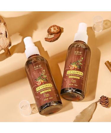  Linsition Thickening Hair Oil | He Shou Wu Hair Care - 100ml Deep Moisturizing Anti-Hair Loss Oil Strengthening and Regrowth Hair Oil - Buy Online on GoSupps.com