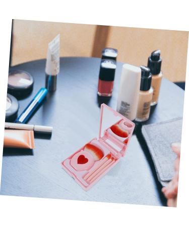 MAGICLULU 2 Boxes Makeup Brush Set And Concealer Brush Lip Gloss Containers Woman Cosmetic Brush Braces Kit Mini Containers Mini Blush Min Eyeshadow Mirror Box Plastic Abs Cosmetics Travel - Buy Online on GoSupps.com