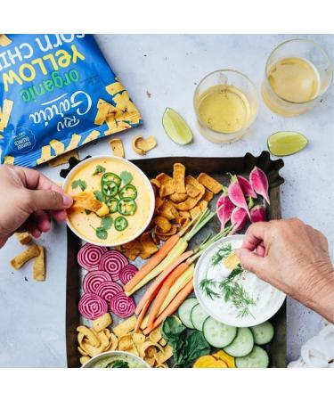 RW Garcia Organic Yellow Corn Chips Gluten Free - 8.25oz (4 Pack) - Buy Online on GoSupps.com