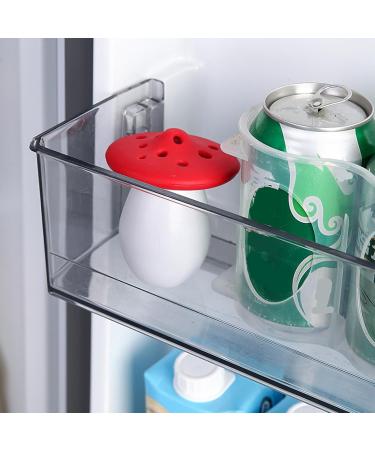 Refrigerator Smell Absorber & Deodorizer | Mushroom-Shaped Odor Remover Baking Powder Holder | Keep Your Fridge Fresh - Buy Online on GoSupps.com