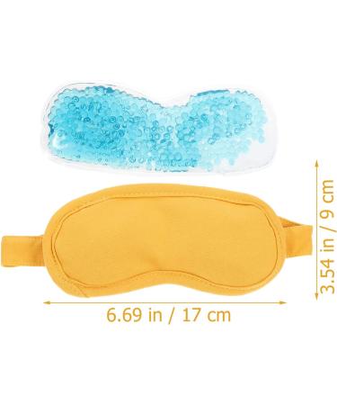 Ipetboom 2 Sets Gel Eye Mask Eye Cooling Masks Eye Mask for Sleeping Sleep Eye Mask Sleeping Eye Patch Sleeping Mask for Women Shading Eye Masks Portable Cotton Travel Goggles - Buy Online on GoSupps.com
