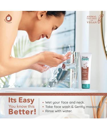 De-tan Coffee Face Wash - Remove Tan & Dark Spots Prevent Fine Lines | Infused with Arabic Coffee Clove Oil & Vitamin C | 120ML for All Skin Types (Men & Women - Buy Online on GoSupps.com