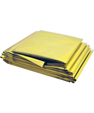 Tiga-Med Rescue Blanket Set of 100 | Gold/Silver First Aid Foil 210x160cm | International Shipping - Buy Online on GoSupps.com