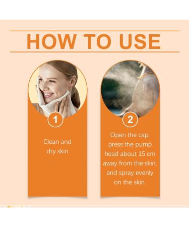 Sunscreen Mist SPF 60 Sun Protection Spray Suntan Lotion Spray Sun Protection For Body Non-Greasy & Water-Resistant Sunscreen UVA & UVB Protection Sun Cream Spray Suitable For All Skin Types - Buy Online on GoSupps.com