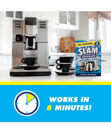 Slam All Purpose Descaler 3x30ml - Buy Online on GoSupps.com