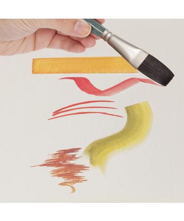 Creative Mark Mimik Synthetic Squirrel Hair Watercolor Brushes - Animal-Friendly Brushes for Painting & Crafts - Rigger 3 - Set of 3 - Buy Online on GoSupps.com