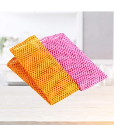 6PCS Dish Washing Net Cloths Dish Washing Sponges Dish Scrubber Dish Cloth Dual Sided Scrubber Pads Household Scrubber for Kitchen Kitchenware (Color : As Shown Size : 29CM) 29CM As Shown - Buy Online on GoSupps.com