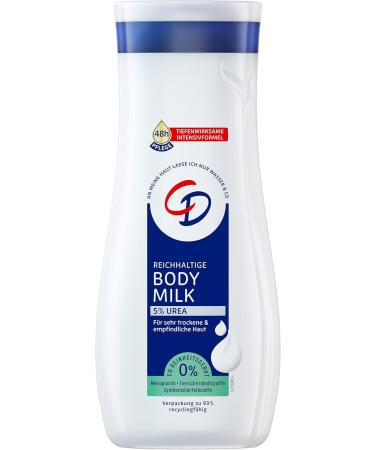 CD Body Milk with 5% Urea for Normal and Sensitive Skin 48 Hour Hydration for Body Face & Hands/Vegan 250ml - Buy Online on GoSupps.com