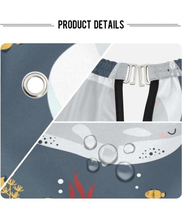 Waterproof Barber Cape - Cute Whale & Polar Bear Haircut Bib for Men & Women | Unisex Cheetah Hair Cutting Cape - Buy Online on GoSupps.com