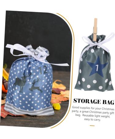 ABOOFAN 24pcs Christmas Bag Wooden Drawstring Bag Child - Buy Online on GoSupps.com