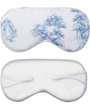 Silk Sleep Mask for Women & Men | Furry Eye Mask | Soft Eye Cover & Blindfold for Relaxation - Buy Online on GoSupps.com