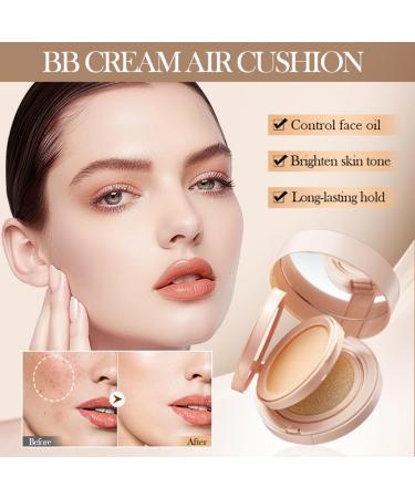 Air Cushion CC Cr me et poudre press e 2 en 1 correcteur BB cr me fond de teint liquide minimise les pores et les lignes fines imperm able et durable pour tous les types de peau naturel Naturel. - Buy Online on GoSupps.com