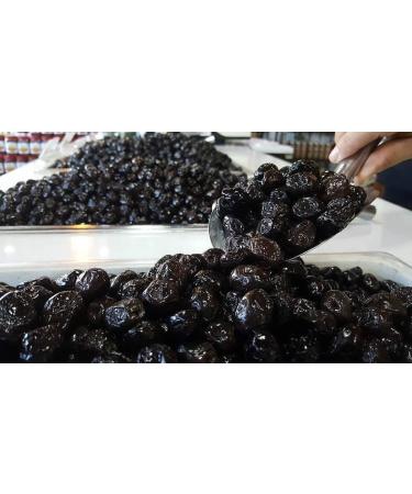 Marmara Birlik Gemlik Type Black Olives MEGA 800g - Authentic Turkish Olive Variety - Buy Online on GoSupps.com