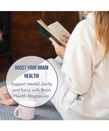 Dr Aziz Brain Health Magnesium Supplement Magnesium Support Supplement - Cognitive Support Memory & Focus - 60 Capsules - Buy Online on GoSupps.com