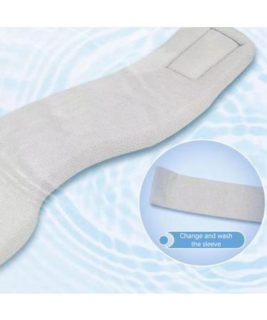 Neck Brace for Neck Pain and Support Soft Support Collar Can Be Used During Sleep Neck Support Wraps Aligns and Stabilizes Vertebrae for Neck Pain for Women & Men Light Grey - Buy Online on GoSupps.com