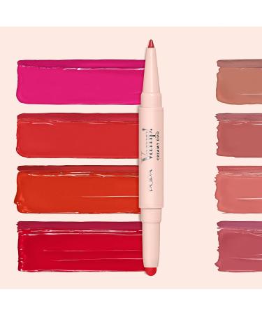 Buy Pupa Milano Vamp! Creamy Duo 003 Warm Nude - 2-in-1 Lipstick & Lip Pencil | Long Lasting Lightweight No-Transfer Smooth Texture - International Shipping Available - Buy Online on GoSupps.com