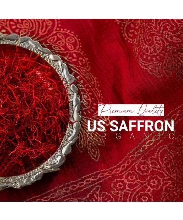 Premium Grade A+ US Saffron Threads for Cooking Tahchin, Risottos, Paella, Pilaf, Tea & More - 4g - Buy Online on GoSupps.com