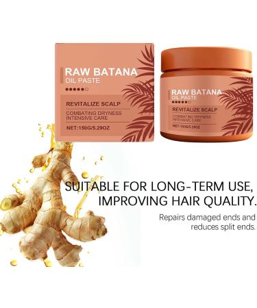 Deep hair care 150 g moisturizing scalp care recovery hair mask for women and men overnight daily routine morning frizz control travel weekend - Buy Online on GoSupps.com