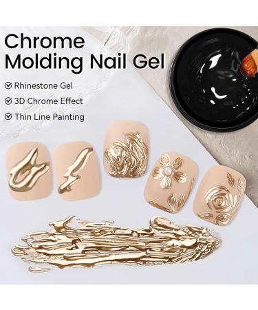  Yorajuy 3D Nail Sculpting Gel | LED/UV Modeling Gel for Nails | 7ml Non-Stick Builder Glue Manicure Supplies for Home Indoor School and Travel - Buy Online on GoSupps.com