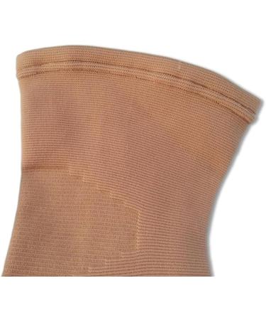 Medical Grade Small Beige Knee Support - Elastic Compression Tubular Sleeve - Buy Online on GoSupps.com