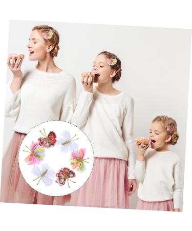 Beaupretty 3 Pairs Barrettes for Thick Hair Mini Claw Clips for Hair Flower Hair Clip Hair Clips for Babies Barrettes for Girls Hair Clips for Girls Fabric Issue Card Toddler Manual - Buy Online on GoSupps.com