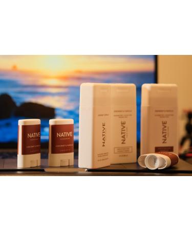 Native Kit Travel Coconut & Vanilla - Shampoo Conditioner Body Wash & Deodorant Pack of 4 | 3 Fl Oz Each | International Shipping Available - Buy Online on GoSupps.com