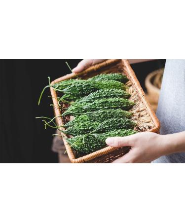 Herbal Magic's Organic Bitter Gourd Powder-Great Green Vegetable-Also Known as Karela Bitter Melon Balsam-pear. Free from Fillers & Preservatives- of&G UK Organic Certified- 200g (Pack of 1) 200 g (Pack of 1) - Buy Online on GoSupps.com