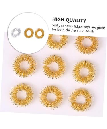 20pcs Finger Massage Rings - Acupressure Gift Idea | Mini Toys for Relaxation & Stress Relief - Buy Online on GoSupps.com