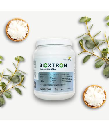 Bioxtron Collagen Peptides Powder - Unflavored Type I Bovine with Stem Cell Renewal for Hair Nail Skin Gut Bone & Joint Health Support - Hyaluronic Acid Protein Biotin - 600g (30 Servings) 1.31 Pound (Pack of 1) - Buy Online on GoSupps.com