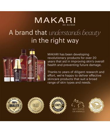 Makari Exclusive Dark Spot Corrector Serum 1.7oz | Brightening & Toning Body Serum for Dark Spots Scars & Hyperpigmentation - Advanced Intense Treatment with Organiclarine - Buy Online on GoSupps.com