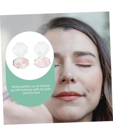 POPETPOP 400 pairs Sided Invisible Makeup Strips Eyelid Instant Side Lace Natural Shaping Lid Traceless 1 count (Pack of 1) Assorted Colorx2pcs - Buy Online on GoSupps.com