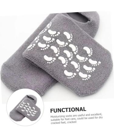 Beaupretty 1 Pair Moisturizing Socks for Adult Dry Hands Gloves Dry Feet Socks Foot Lotion Socks Moisturizing Socks for Women Feet Care Socks Polyester Aldult Miss Foot Mask - Buy Online on GoSupps.com