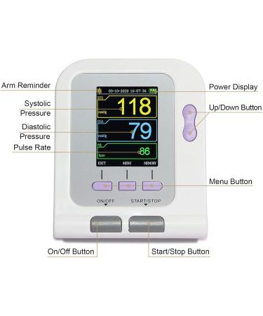 Buy Fully Automatic Upper Arm Blood Pressure Monitor - 3 Modes 4 Cuffs Adapter-Free Sphygmomanometer for Accurate Readings - International Shipping Available - Buy Online on GoSupps.com