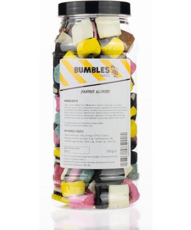 Liquorice Allsorts Sweets Gift Jar - Buy Online on GoSupps.com