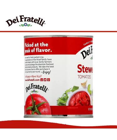 Dei Fratelli Stewed Tomatoes 28oz 6 Pack - Premium Quality Ingredients - Buy Online on GoSupps.com