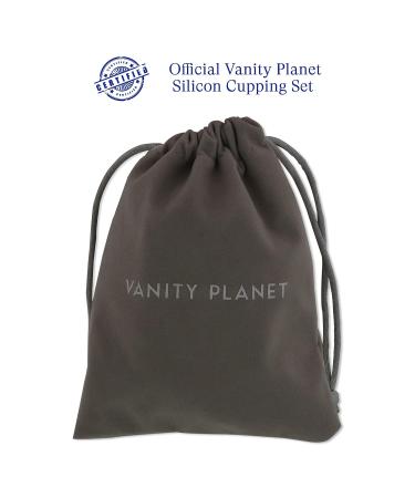 Vanity Planet 4-Piece Silicone Cupping Set for De-Puffing, Toning, and Lifting - Professional Vacuum Therapy for Anti-Cellulite and Facial Massage - Buy Online on GoSupps.com