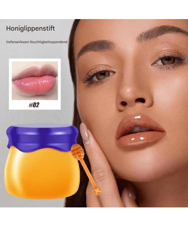 Lip Care Mask - Deep Conditioning - Organic Lip Treatment - Intense Lip Hydration - Honey Liquid Therapy - Crack Remedy - Gentle Lip Solution - Care - Buy Online on GoSupps.com