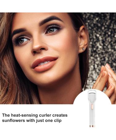 Heated Lash Curler | Electric Heat Curler for Eye Lashes Rechargeable Long-Lasting Women Eye Lash Curling Heater for Daily Commutes & Dates Without Fan - Buy Online on GoSupps.com