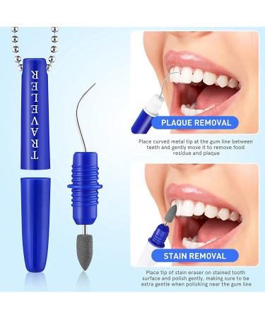 2pcs Portable Dental Tooth Hook for Plaque and Stain Removal - Buy Online on GoSupps.com