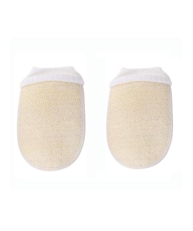 Soft gloves made of organic Luffa Luffa gloves peeling gloves Luffa sponge luffabad rub over luffa sponge nature for bathroom and shower a natural environmentally friendly gift idea for women