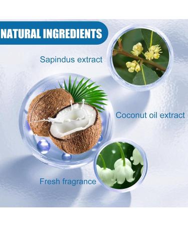 Laundry Sheets Detergent Natural Fresh Scent Washer Sheet Natural Laundry Strips Portable Efficient Laundry Detergent for Home Use Dobooo - Buy Online on GoSupps.com