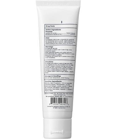 Forticept 4% Lidocaine Gel - Maximum Strength Pain Relief Cream for Burns, Wound Care, First Aid - 3oz - Buy Online on GoSupps.com