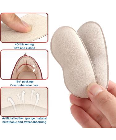 Sibba Heel Grips: 4 Pairs Cushion Pads for Loose Shoes - Anti-Blister Inserts for Women & Men - Buy Online on GoSupps.com