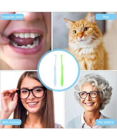Ouligay 2-Piece Tuft Toothbrush Set | Soft Small Toothbrushes for Gaps & Braces | International Shipping - Buy Online on GoSupps.com