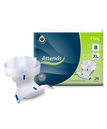 Attends X-Large Flex 8 Belted Pad