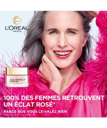 L'Or al Paris Age Perfect Golden Age Re-Fortifying Rosy Day Cream 50 ml + Dark Spot Correcting Serum 30 ml - Buy Online on GoSupps.com