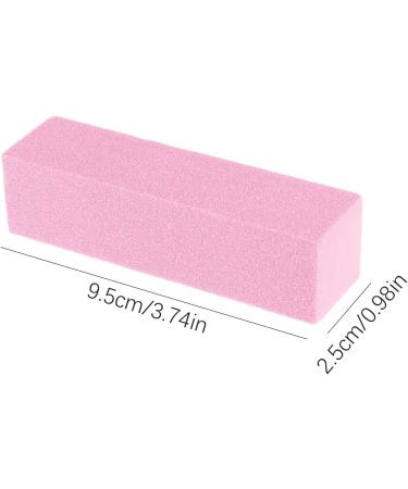 Buy Sussurro 10-Piece Pink Buffer Grinding Blocks for Nail Design | Nail Files & Polishing Blocks | Grit 120 for Professional Results - Buy Online on GoSupps.com